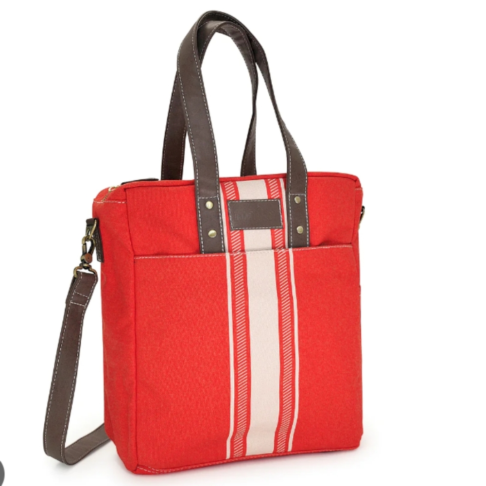 MAIKA Commuter Tote Mod cream/red